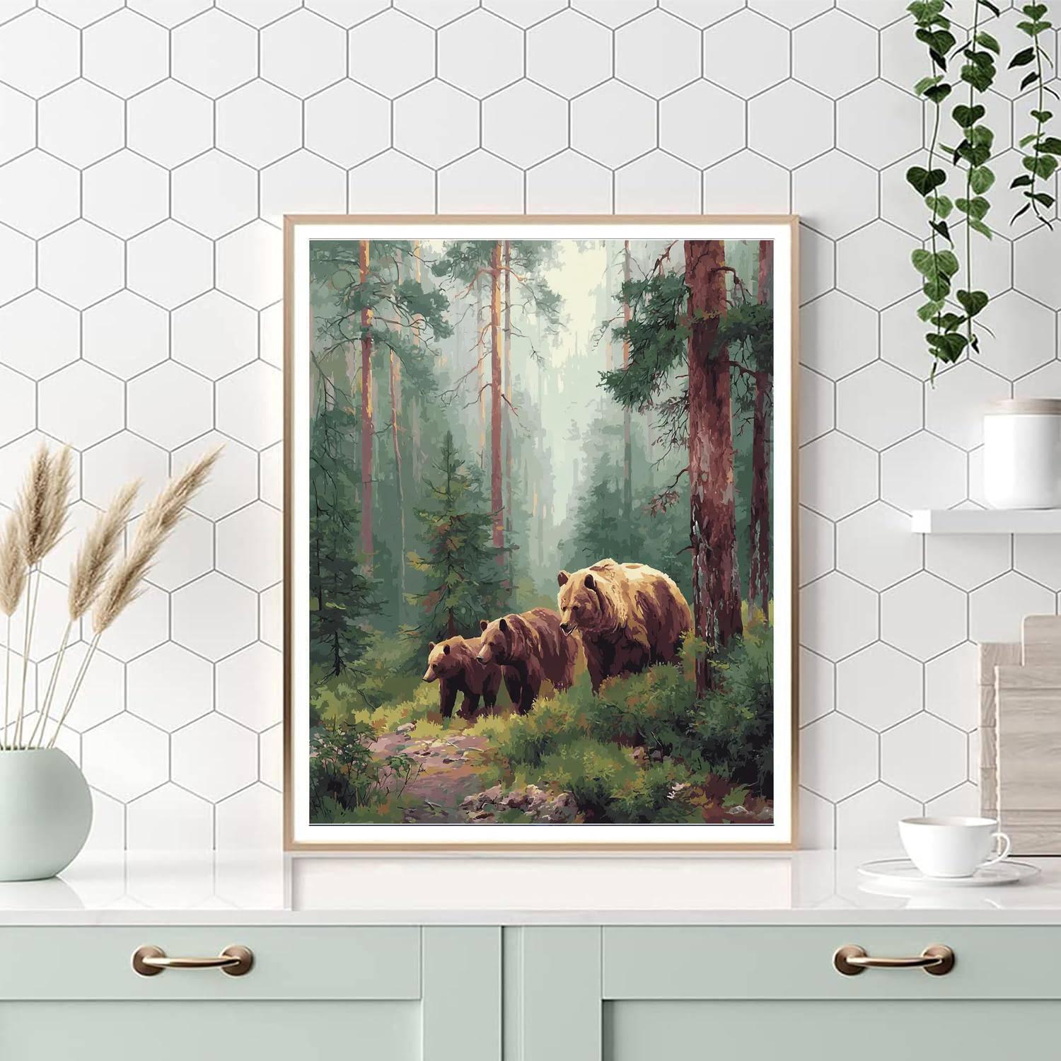 Mama Bear’s Tender Care Numbered Painting Kits