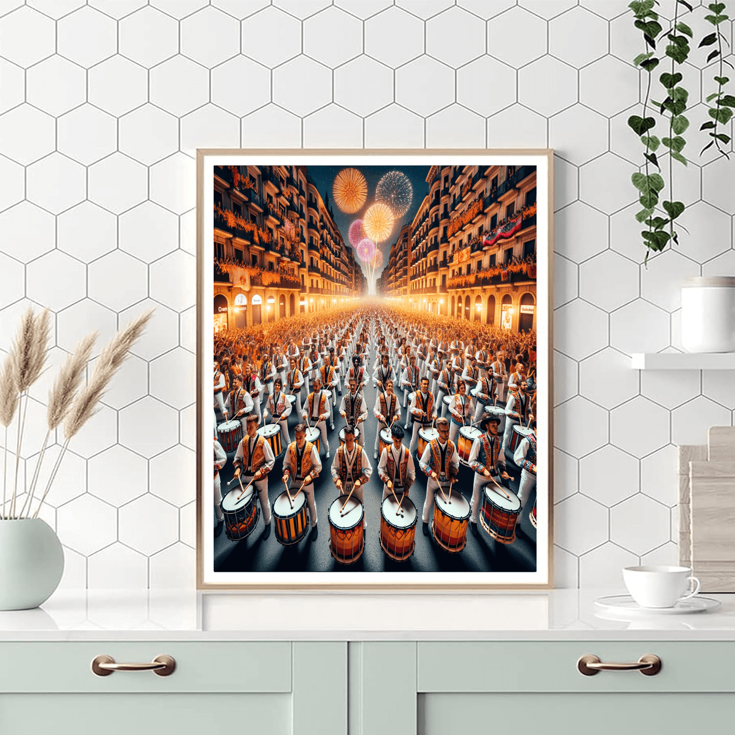 Festival Of San Sebastian - Spain Painting Number Kit