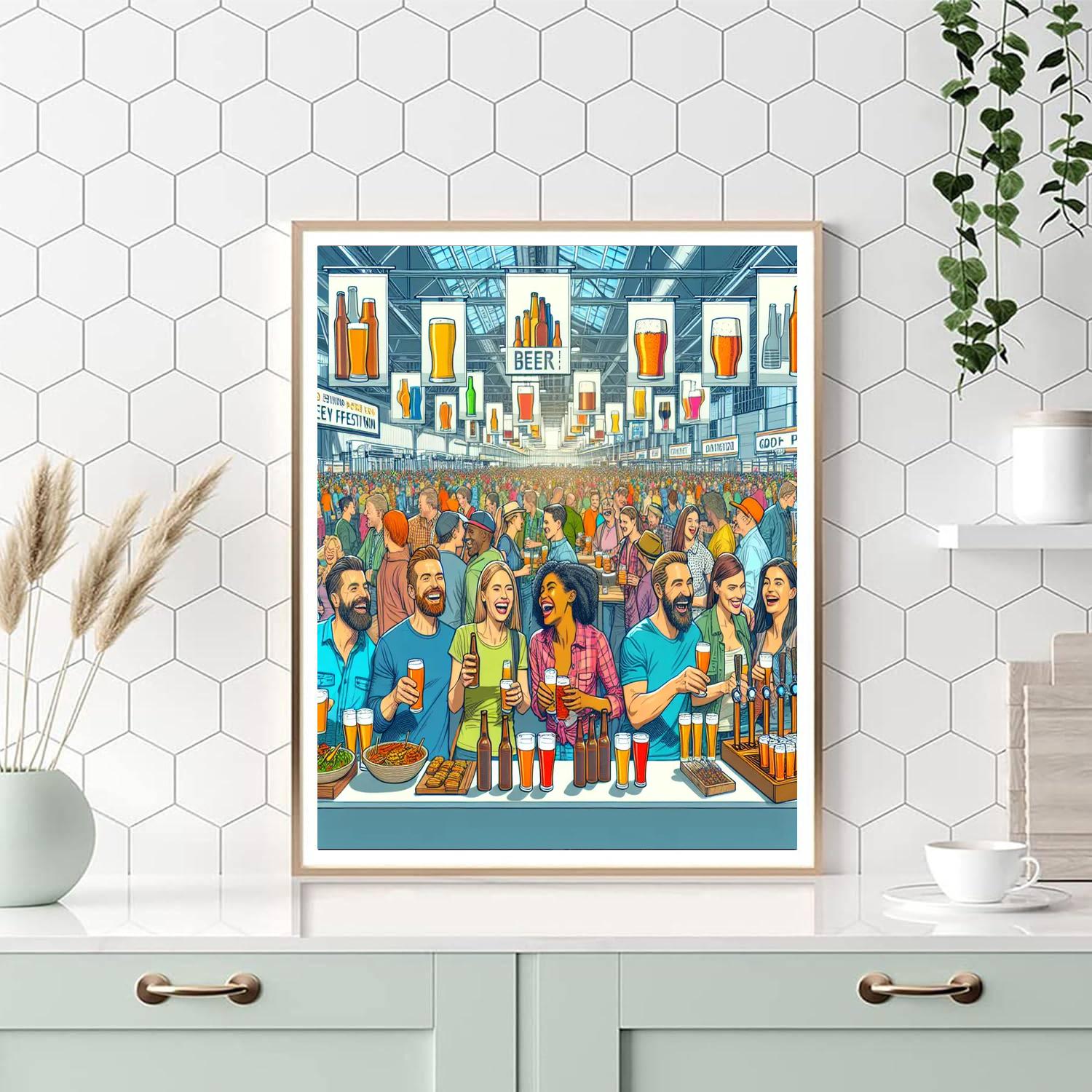 Great American Beer Festival Paint By Numbers Kits