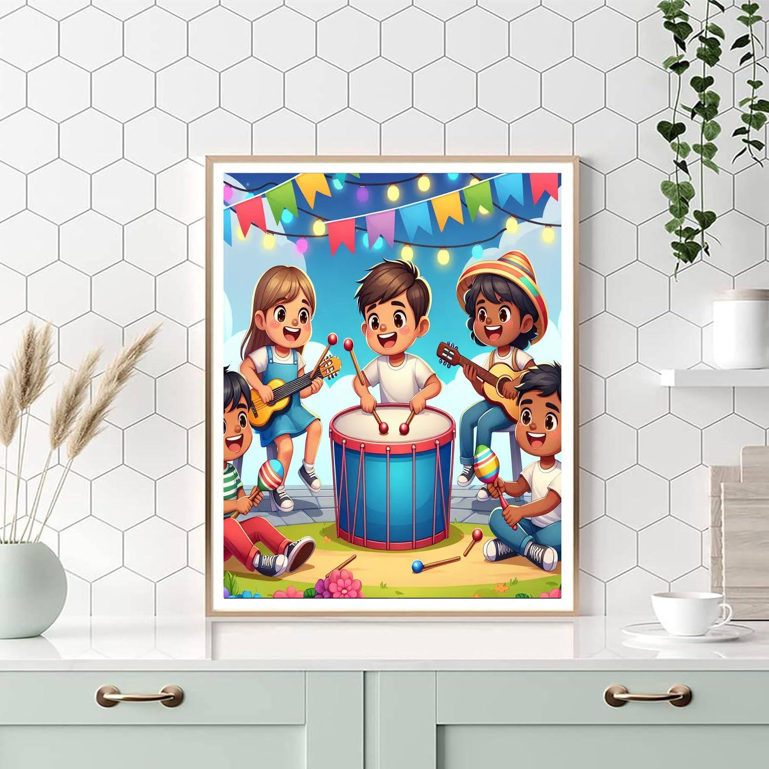Magical Music Festival Paint By Numbers