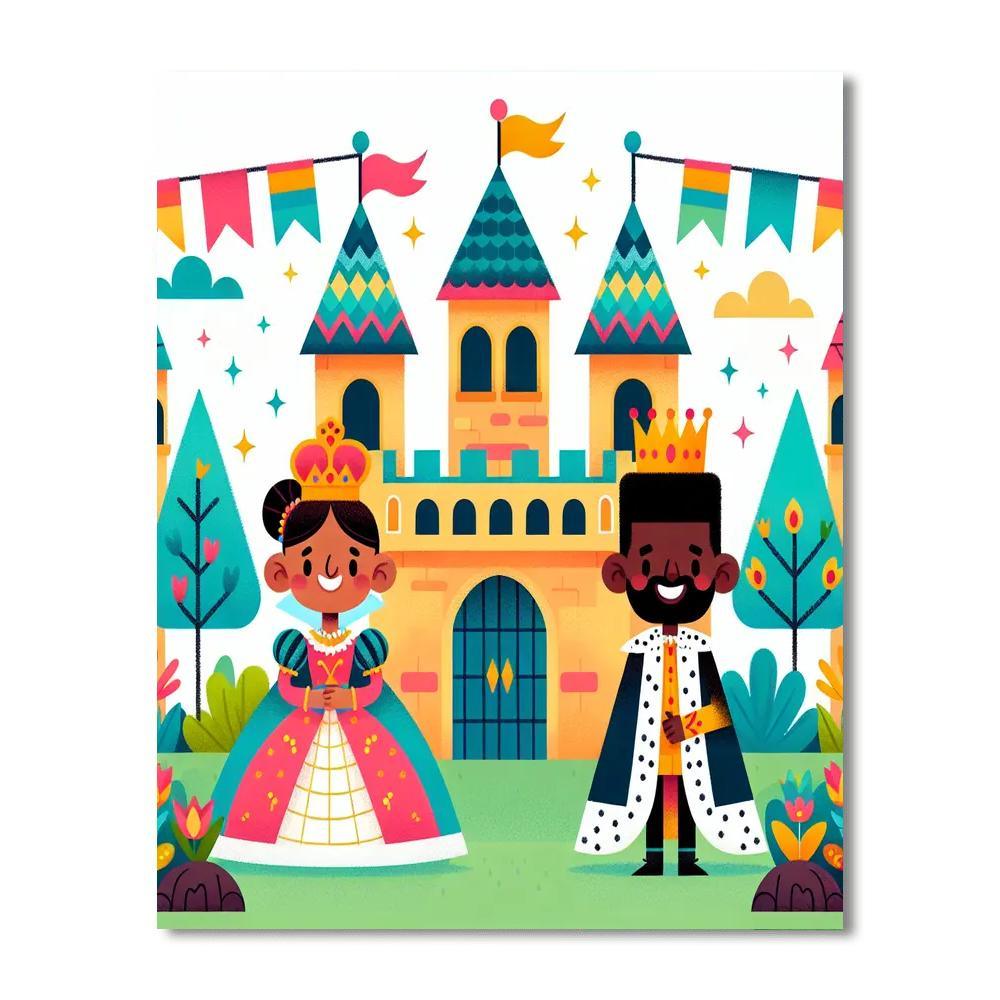 Royal Palace Paint By Numbers Art