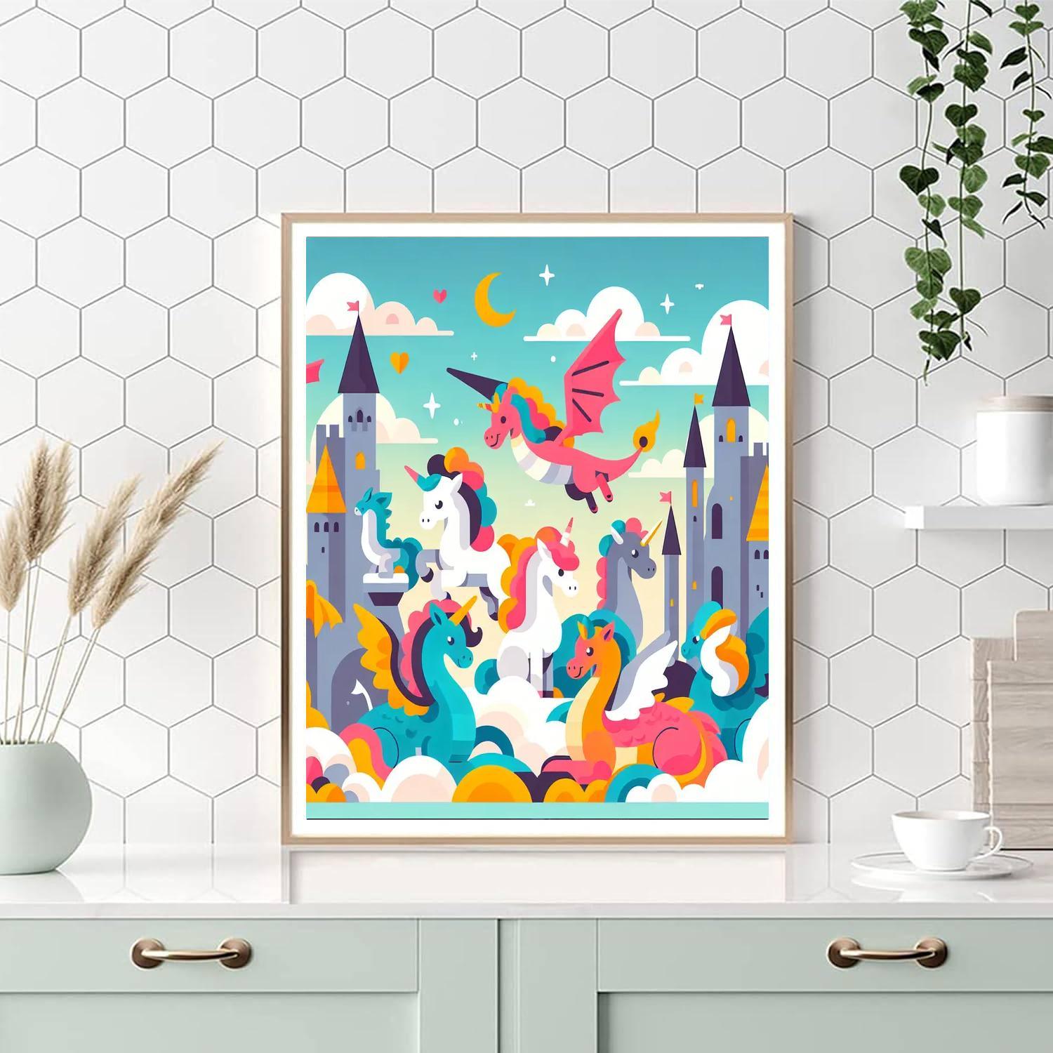 Mythical Creature Wonderland Paint By Number