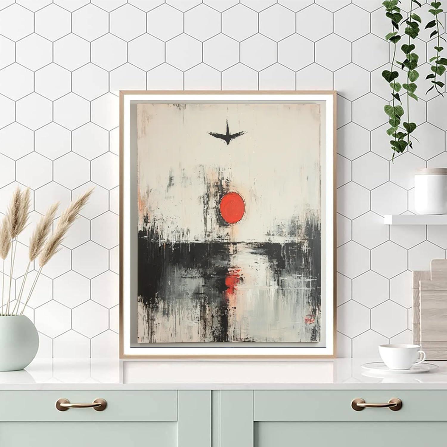 Banksy Inspired The Fragility Of Peace  Number Painting