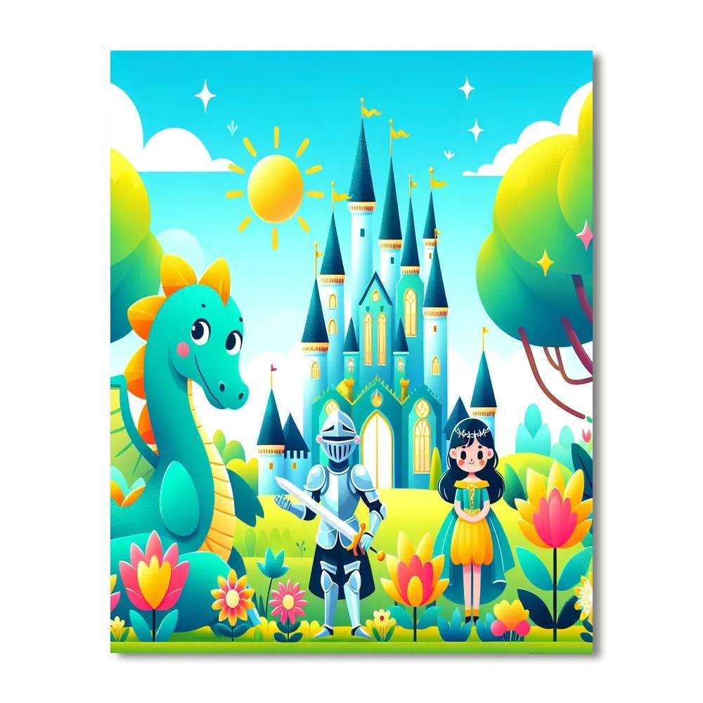 Funky Fairy Tale Adventure Paint By Numbers Kits