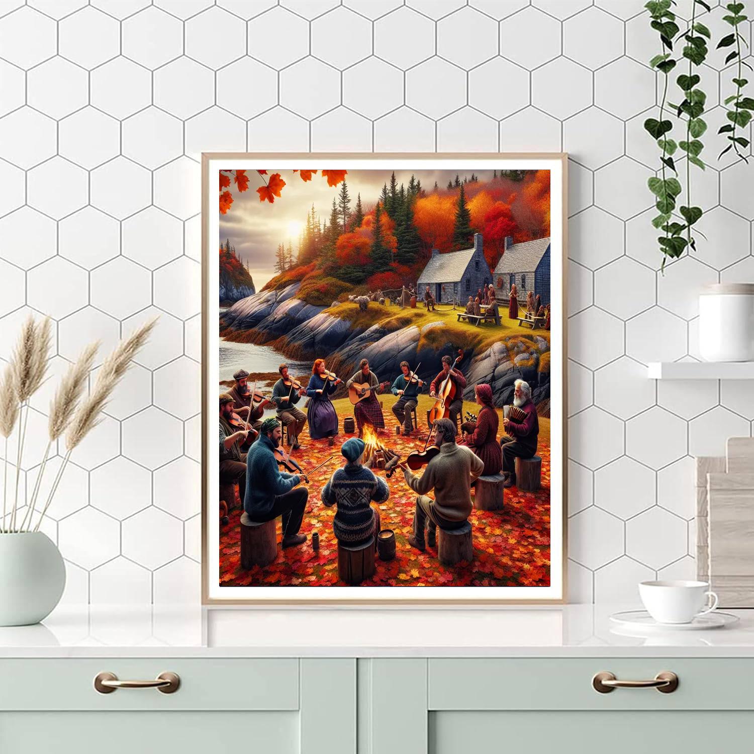 Celtic Colours International Festival - Cape Breton Island, Canada Paint By Numbers Art