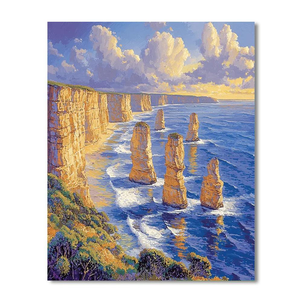 The Twelve Apostles - Victoria Numbered Painting Kits