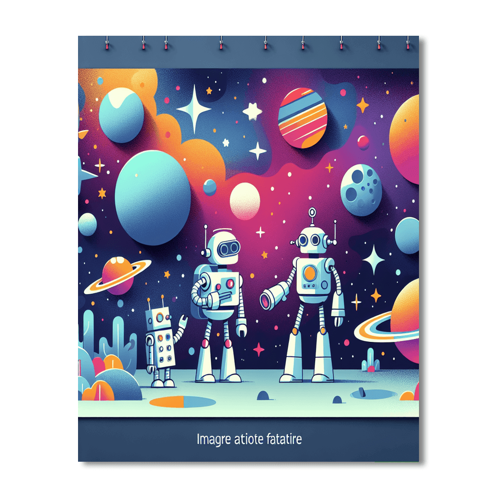 Robots In Space Adventure Paint By Number