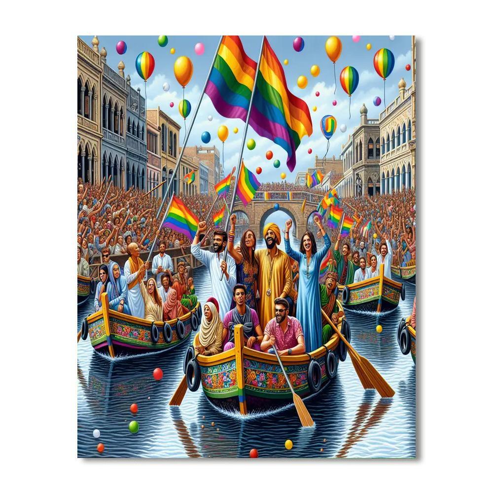 Pride Amsterdam Paint By Number