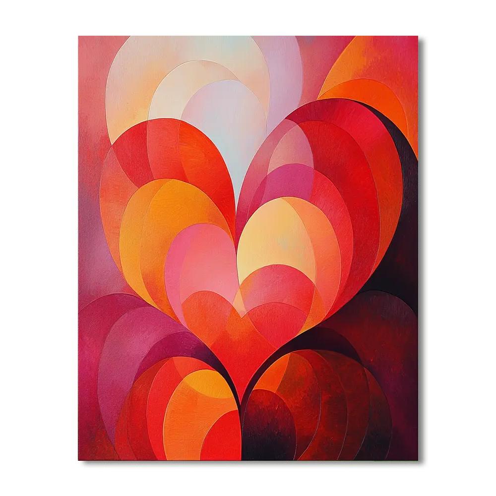 Frida Kahlo Inspired Echoes Of The Heart  Painting Number Kit