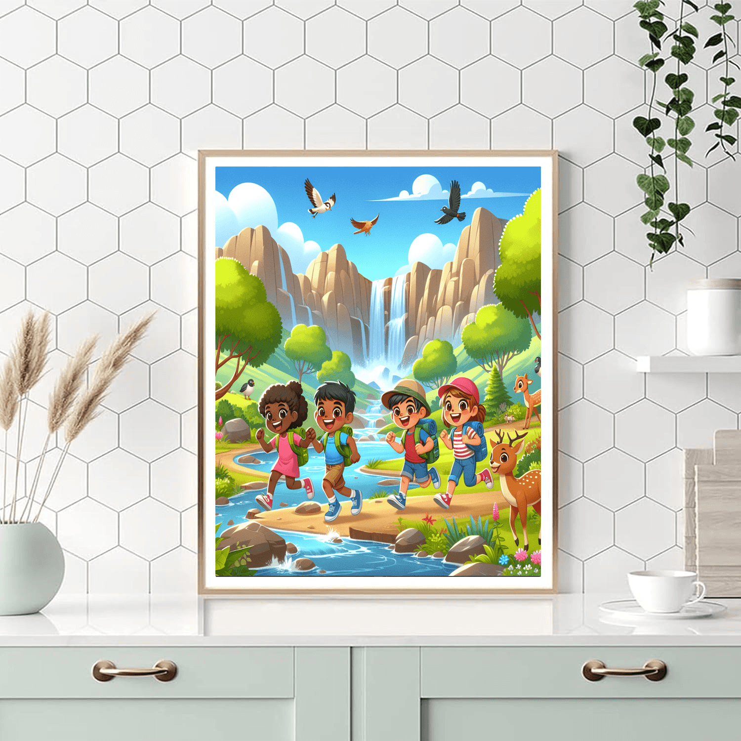 Nature Explorers Number Painting