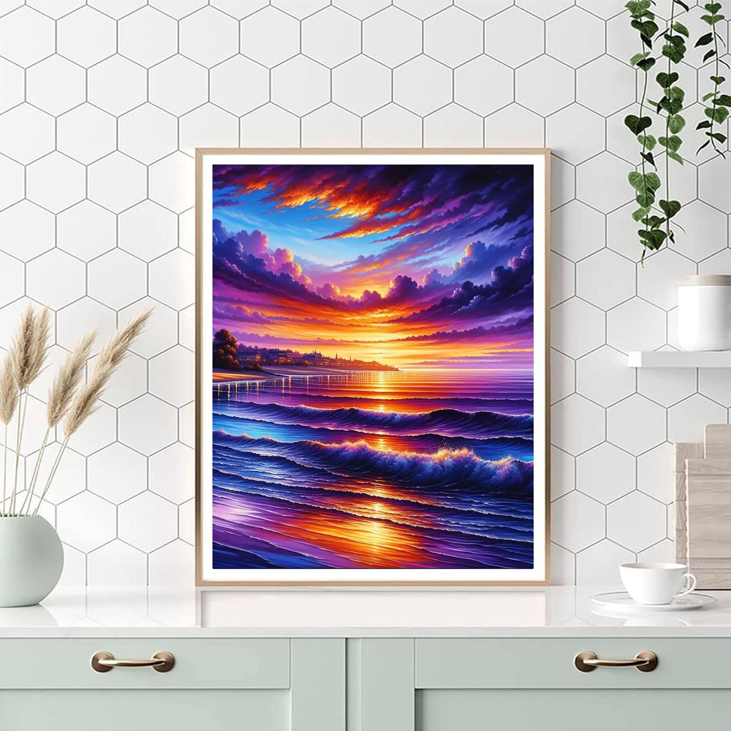 Seaside Twilight Wonder Paint By Numbers Kits