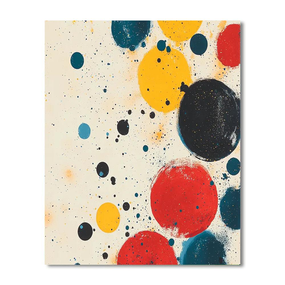Joan Miró Inspired The Joy Of Colorful Abstraction  Paint By Color