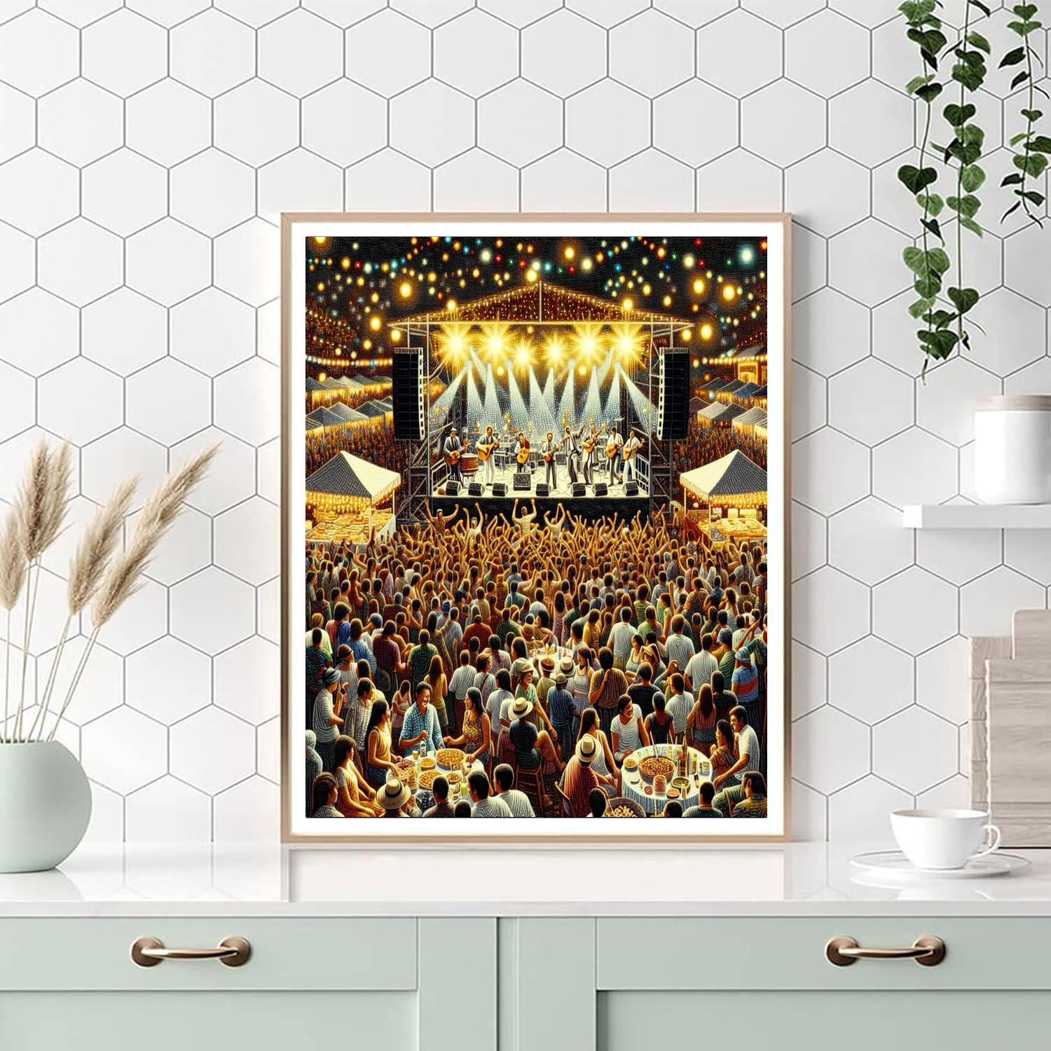 Festival Internacional De La Cancion De Viña Del Mar - Chile Paint By Color