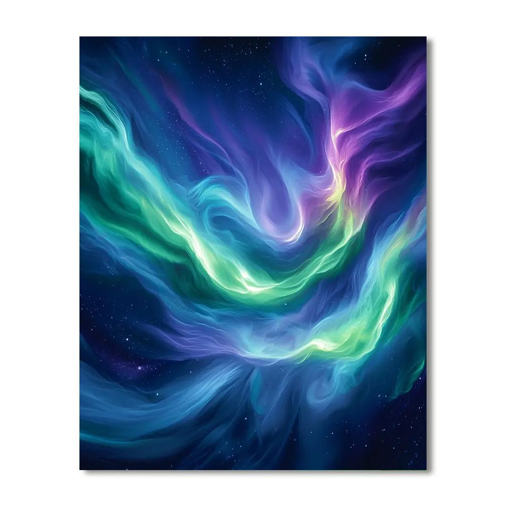 Michelangelo Inspired Veil Of Aurora  DIY Paint By Numbers