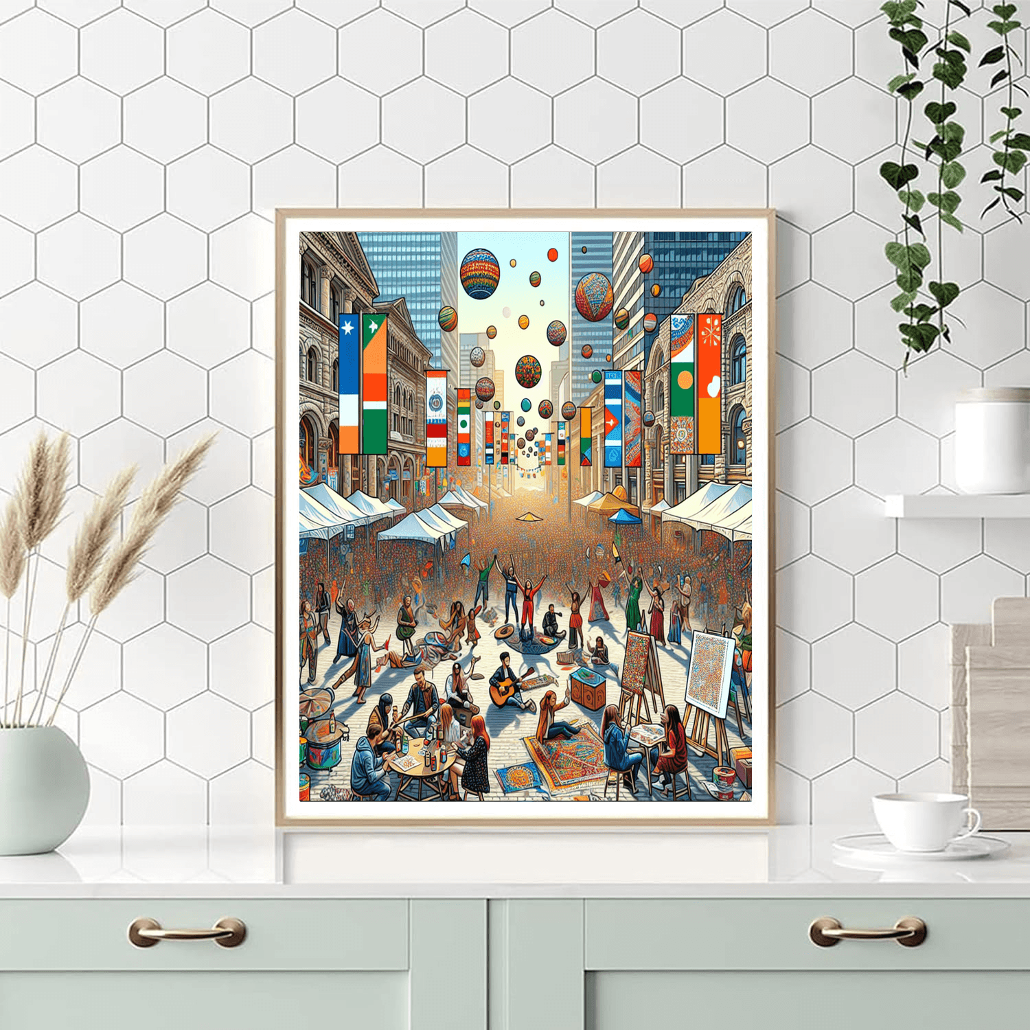 International Festival Of Arts - Canada Paint By Numbers Art