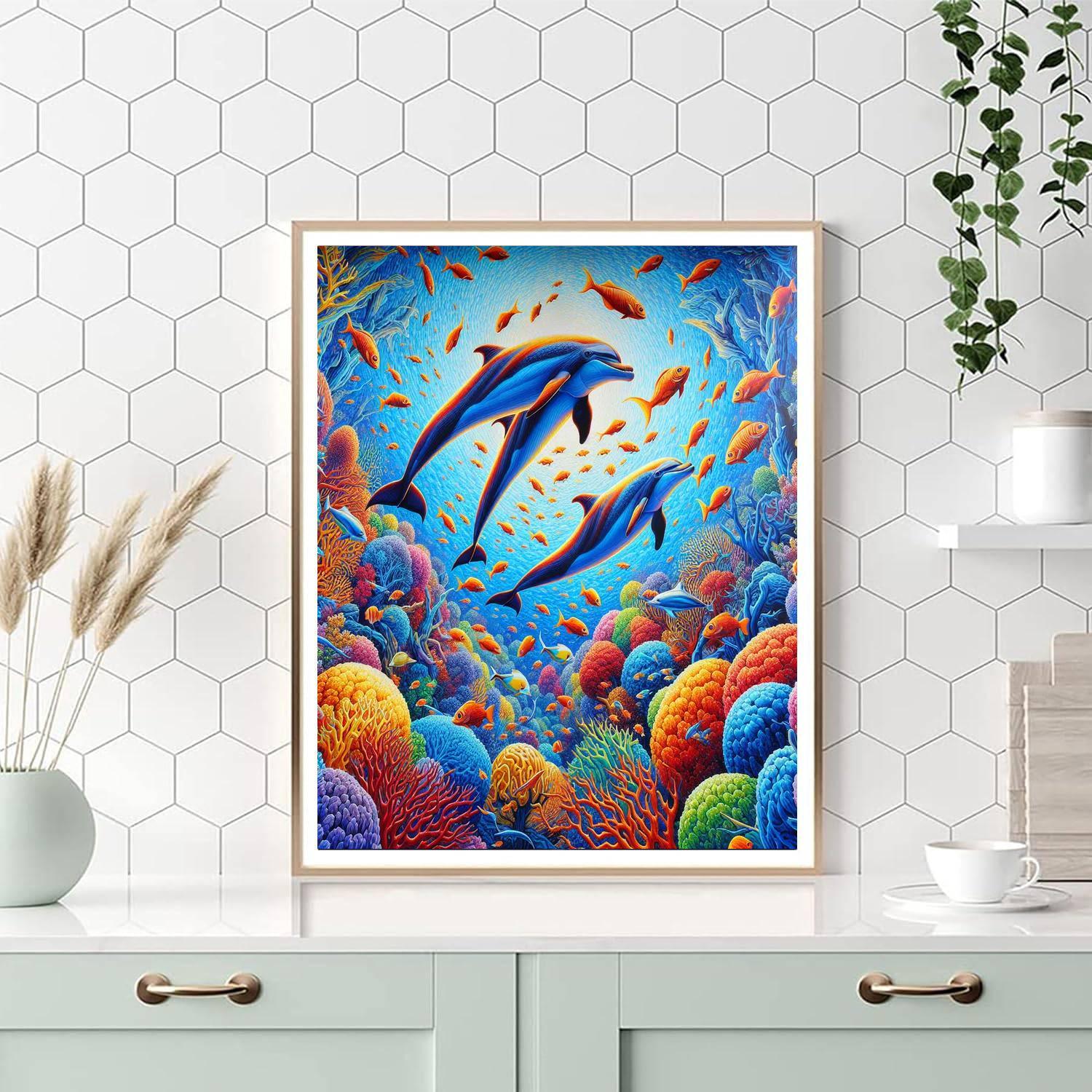 Under The Sea Fantasy Numbered Painting Kits