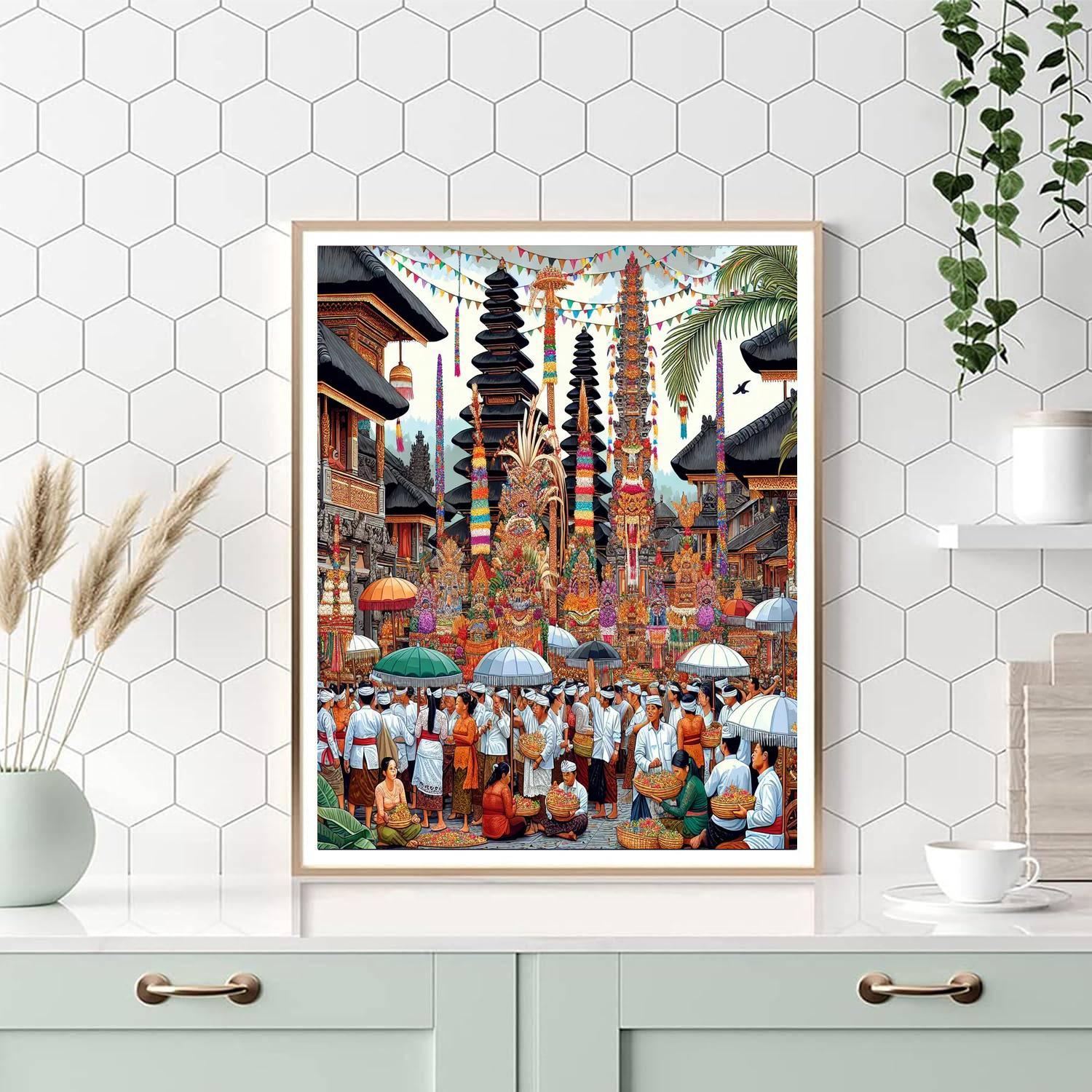 Galungan - Indonesia Paint By Numbers Art