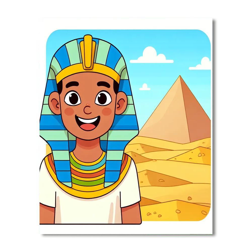 Ancient Egyptian Journey Paint By Numbers Kits