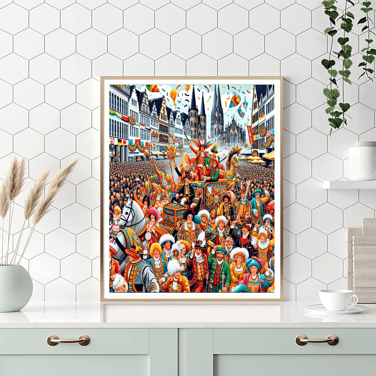 Cologne Carnival - Germany Number Painting