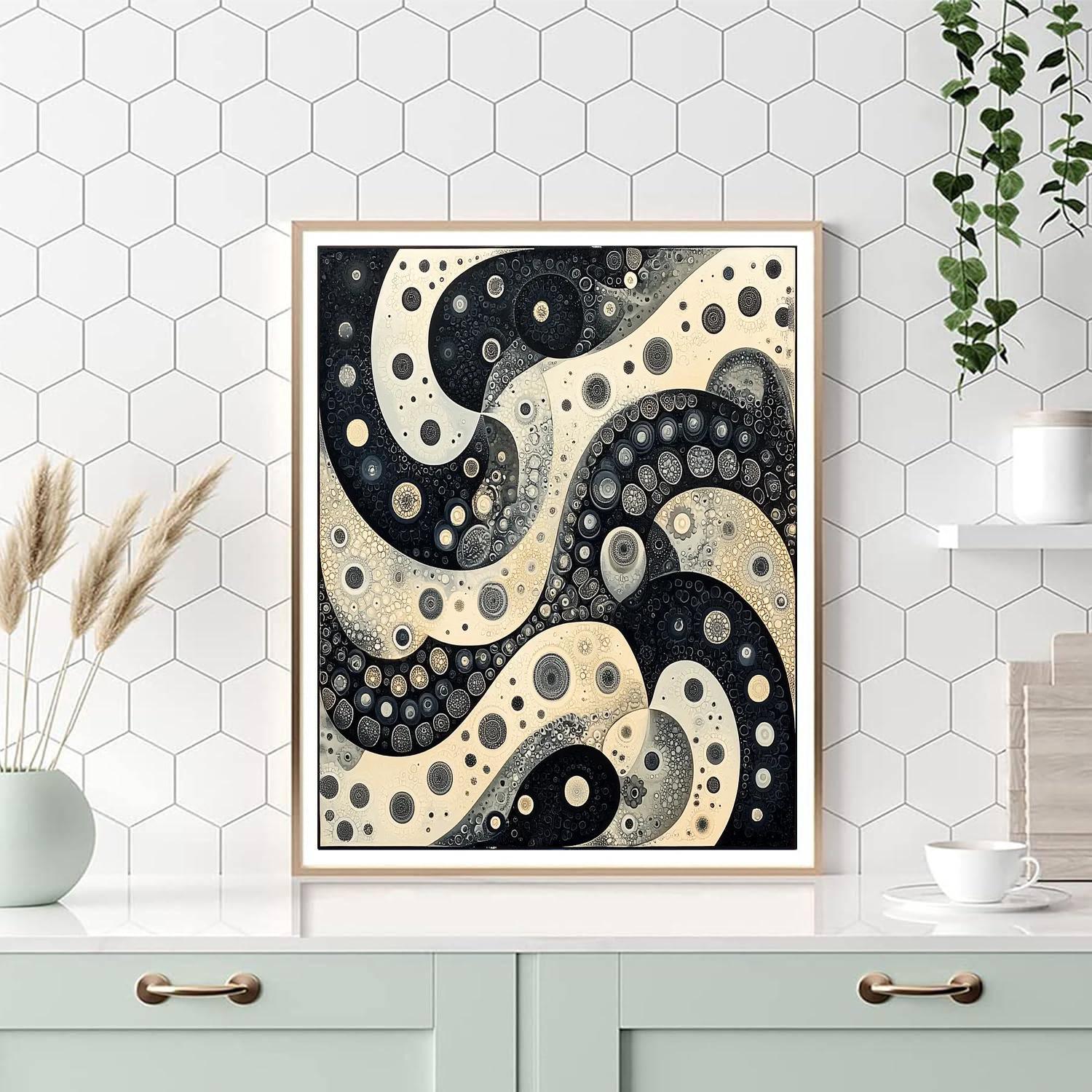 M.C. Escher Inspired Fractal Wonders  Painting Number Kit