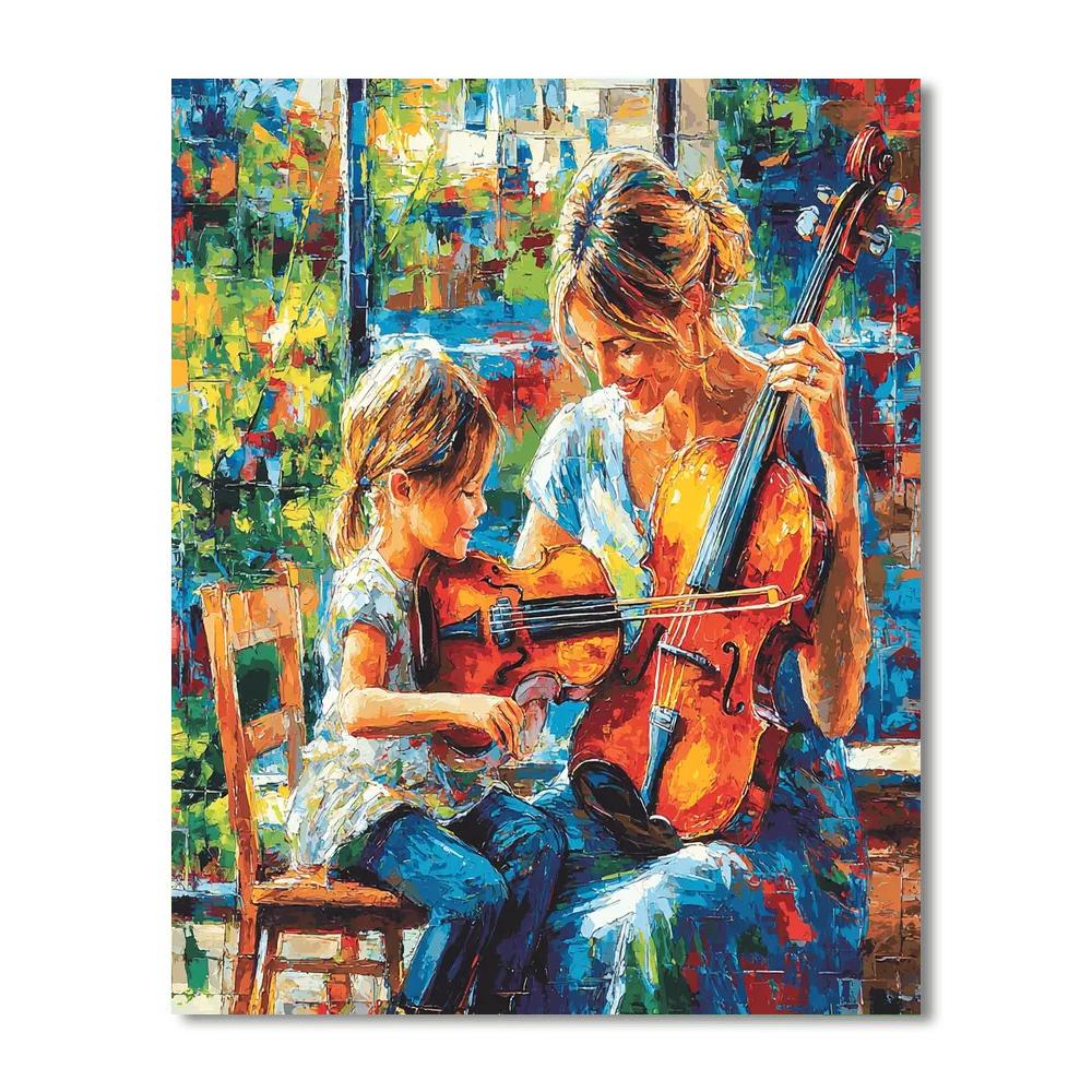 A Symphony Of Love DIY Paint By Numbers