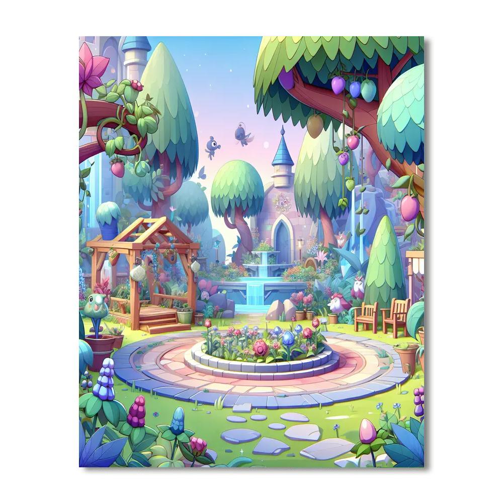 Mystic Garden Secrets Painting By Numbers Kit