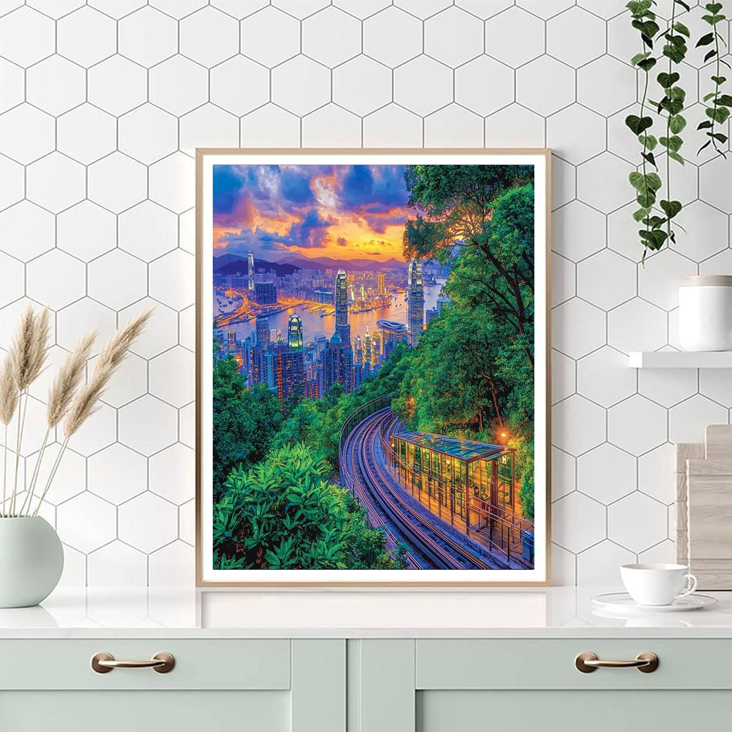 The Peak Numbered Painting Kits