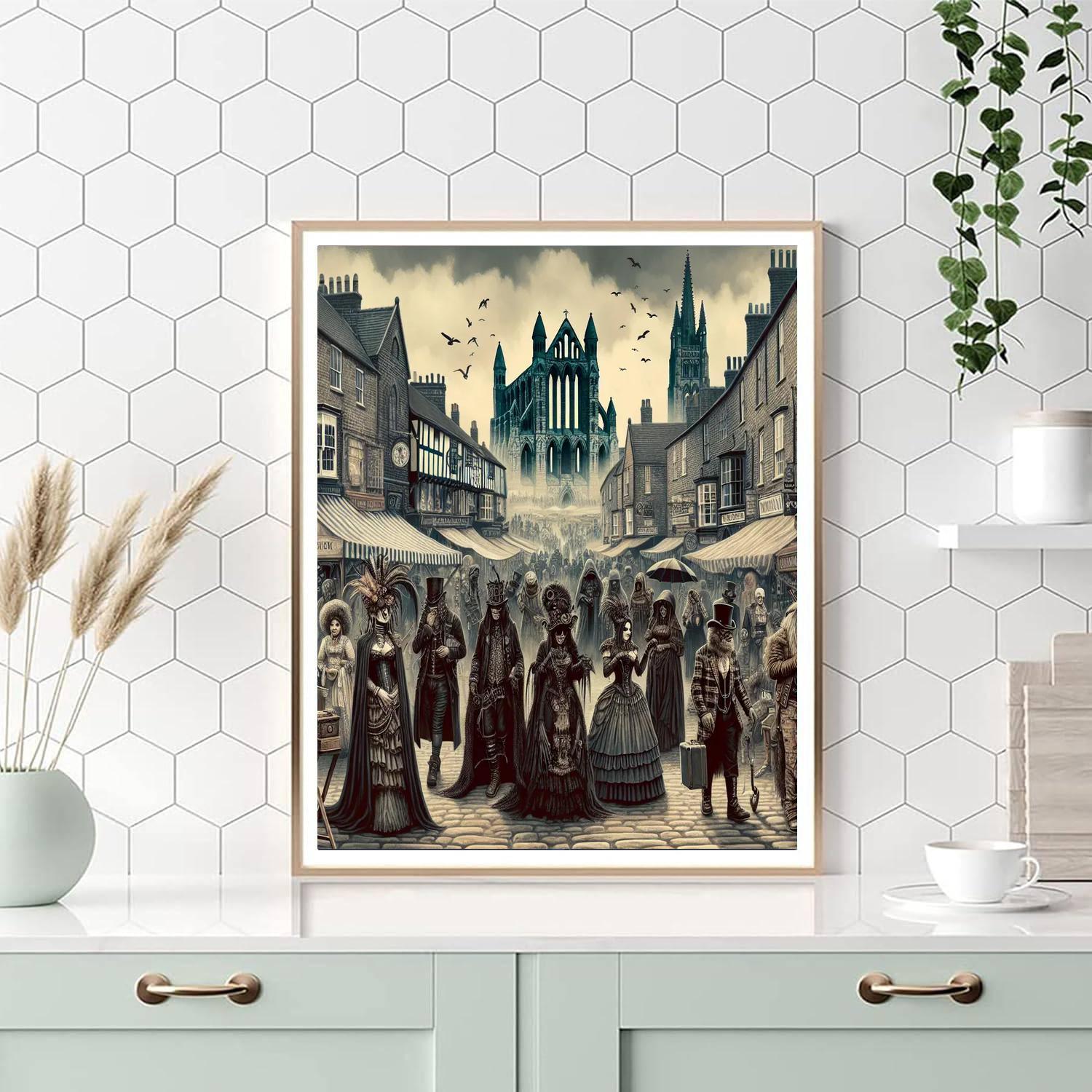 Whitby Goth Weekend - Uk Paint By Number