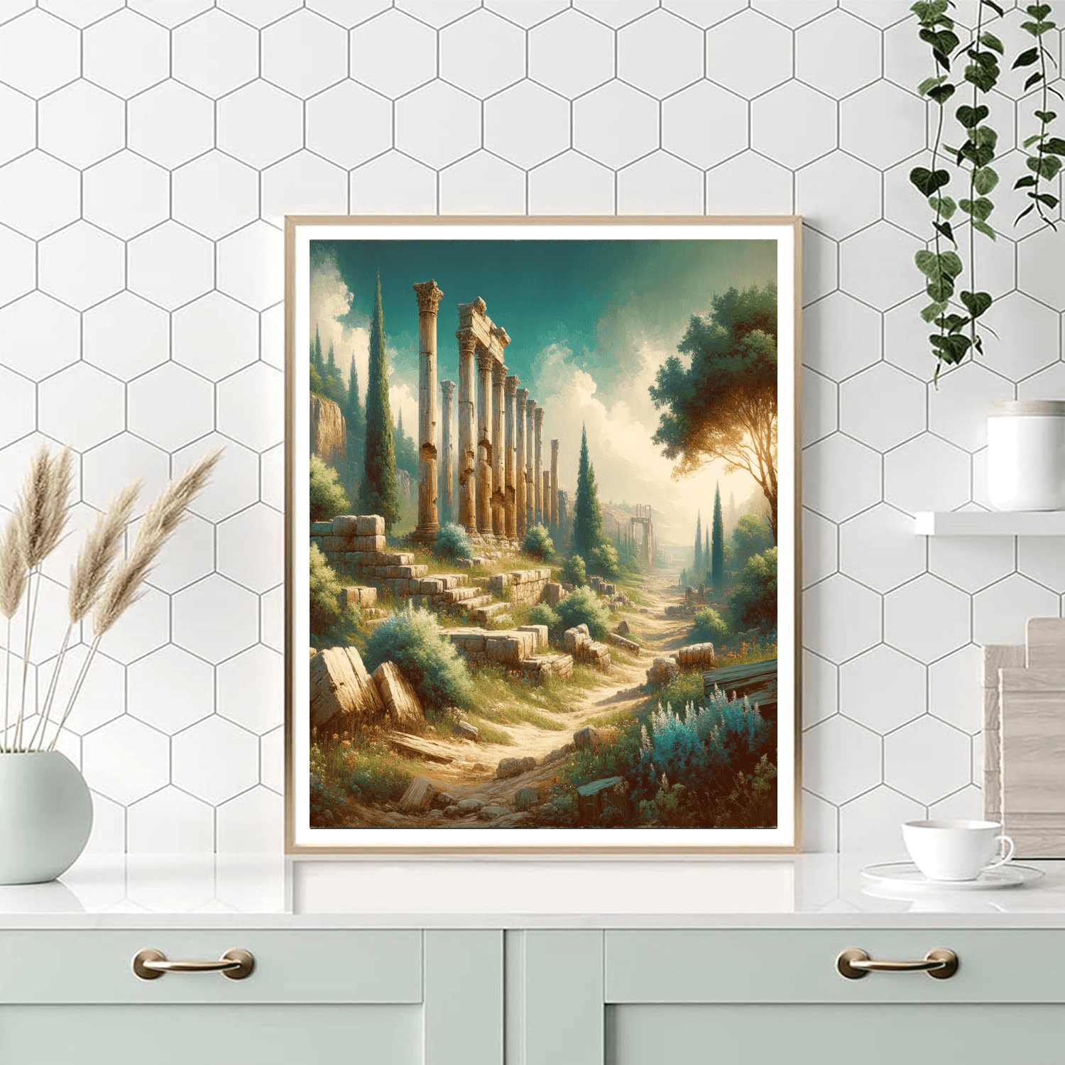 Ancient Ruins Exploration Paint By Numbers Kits