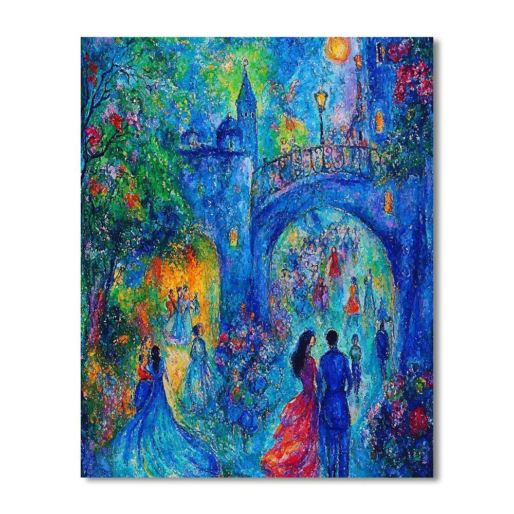Chagall Inspired Folklore Fantasy  Paint By Numbers