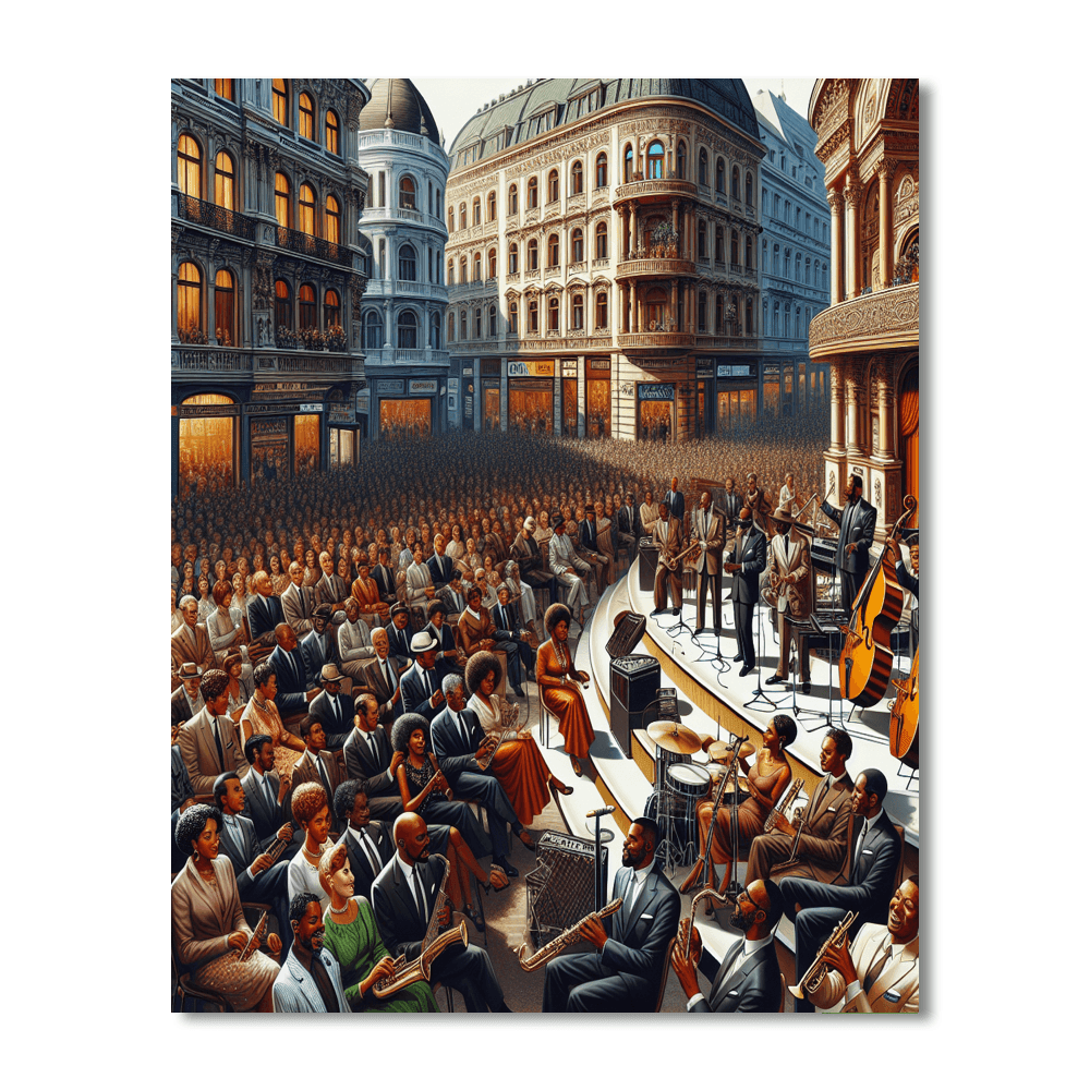 Jazz Fest Wien - Austria Paint By Numbers Kits