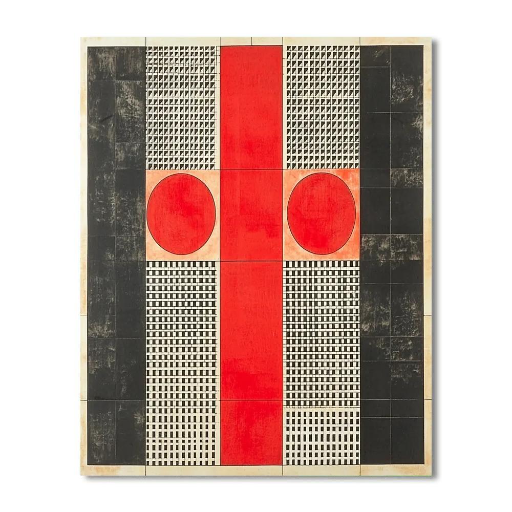 Kazimir Malevich Inspired Essential Patterns  DIY Paint By Numbers