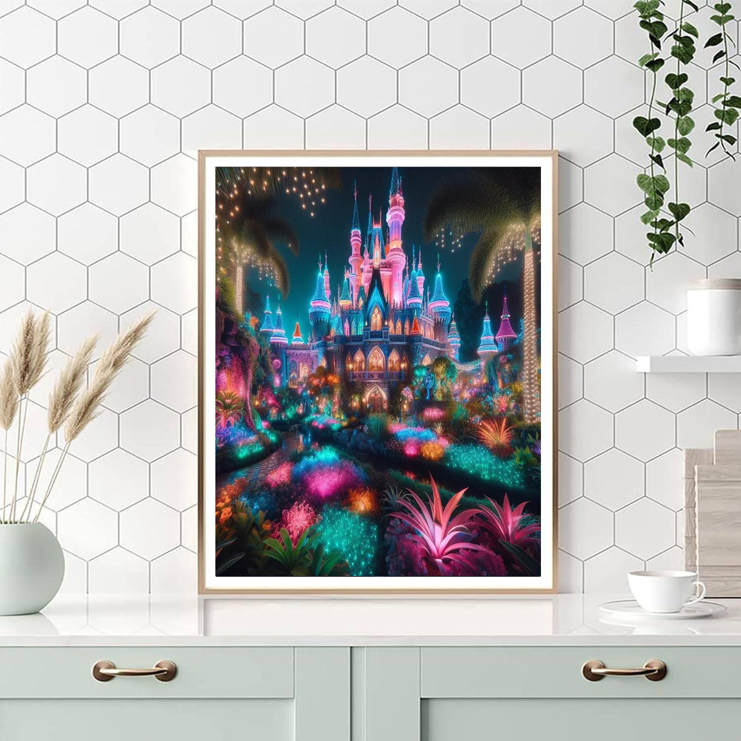 Fairytale Castle Fantasy Paint By Number