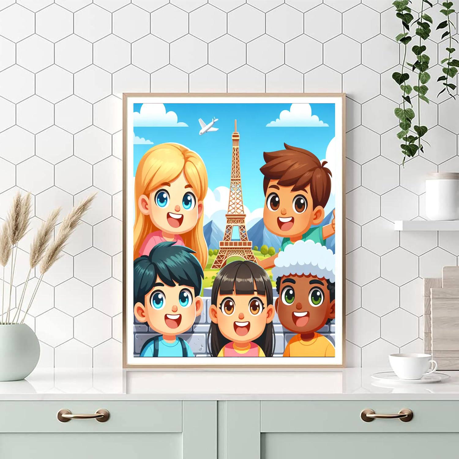 Exciting Explorations Numbered Painting Kits