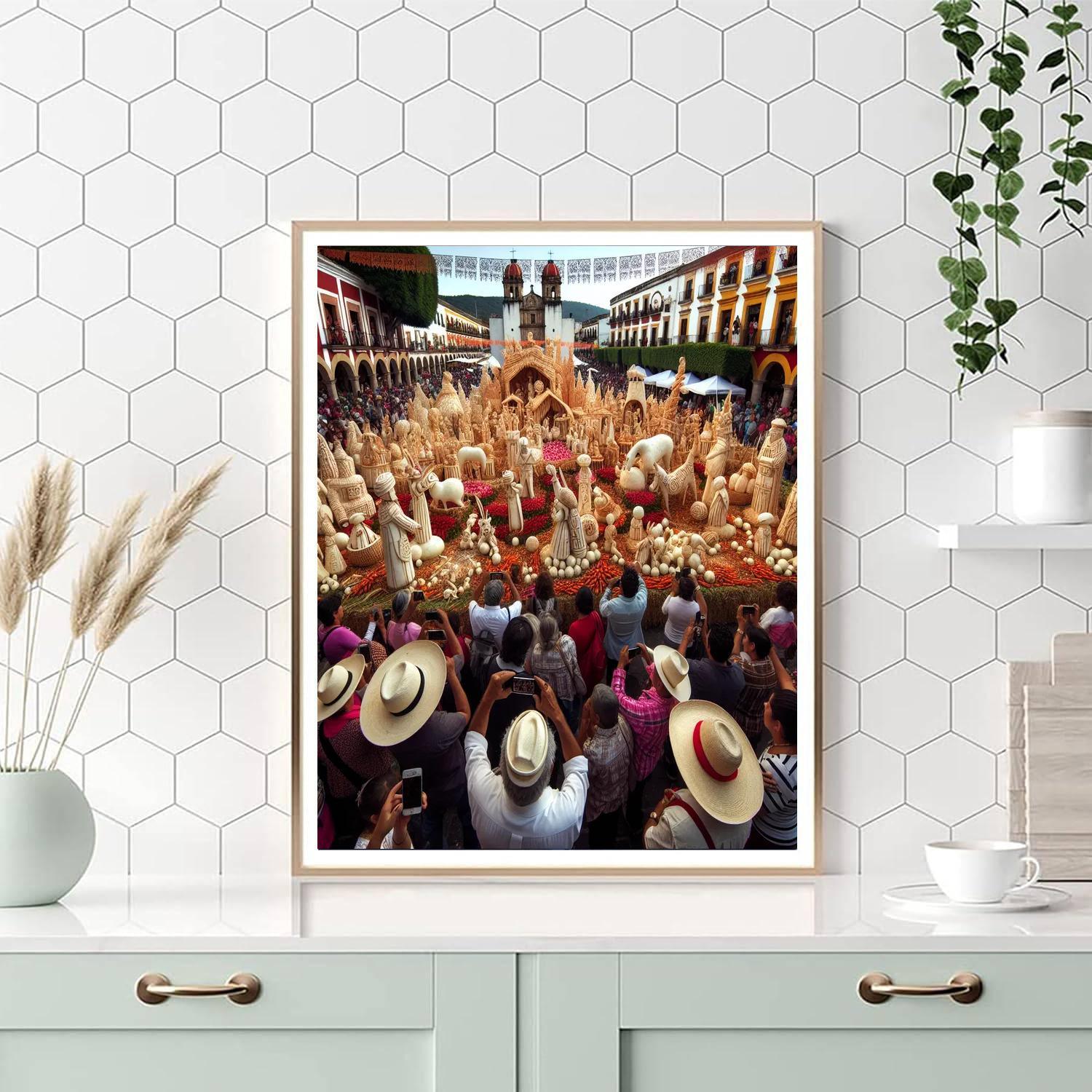 Noche De Los Rabanos - Oaxaca Paint By Numbers