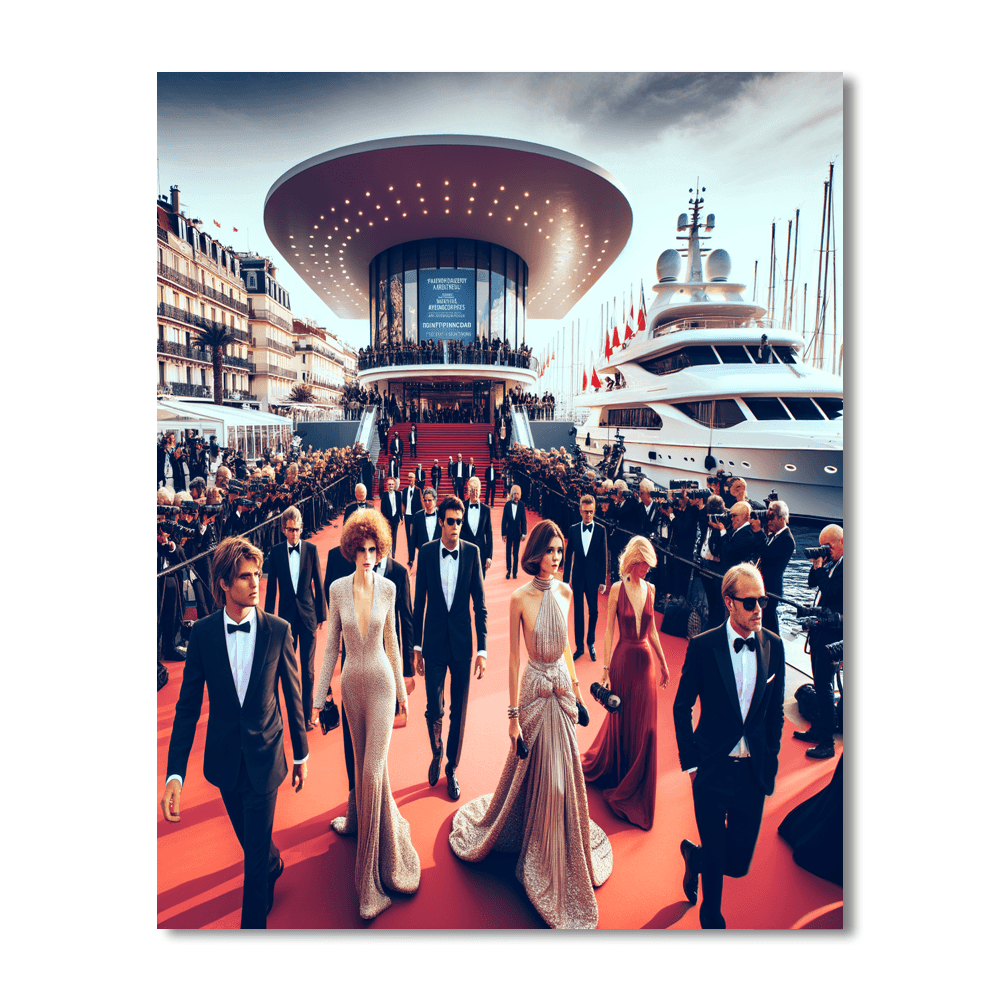 Festival De Cannes - France Paint By Numbers
