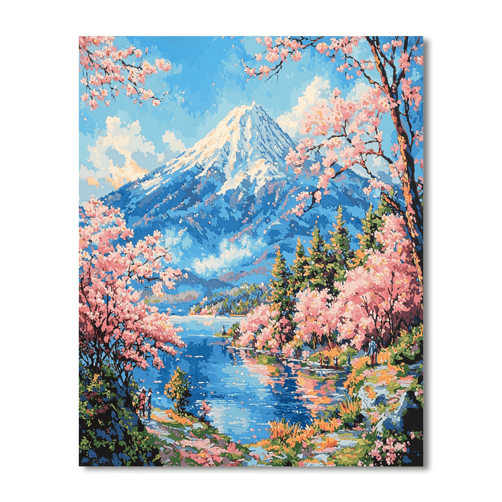 Mount Fuji Paint By Numbers