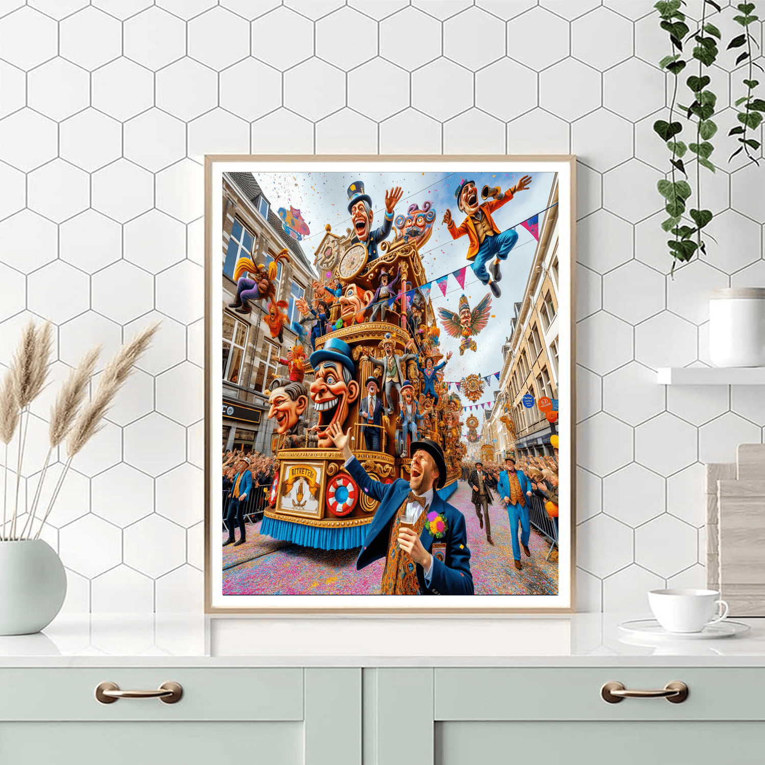 Carnival Of Aalst Paint By Numbers Kits