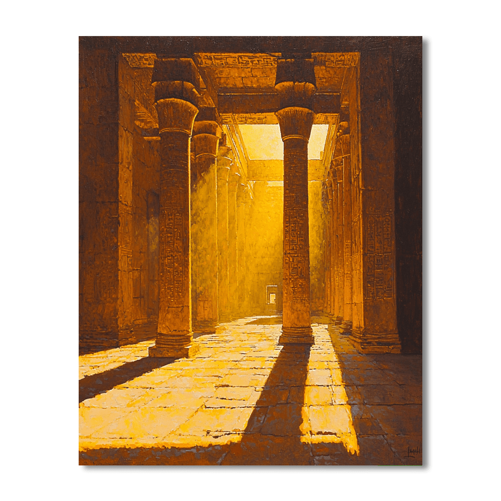 Edward Hopper Inspired Sacred Sanctuary  Paint By Numbers