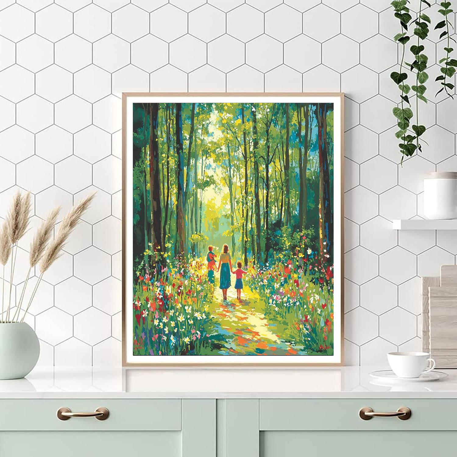 Family Adventure Paint By Numbers