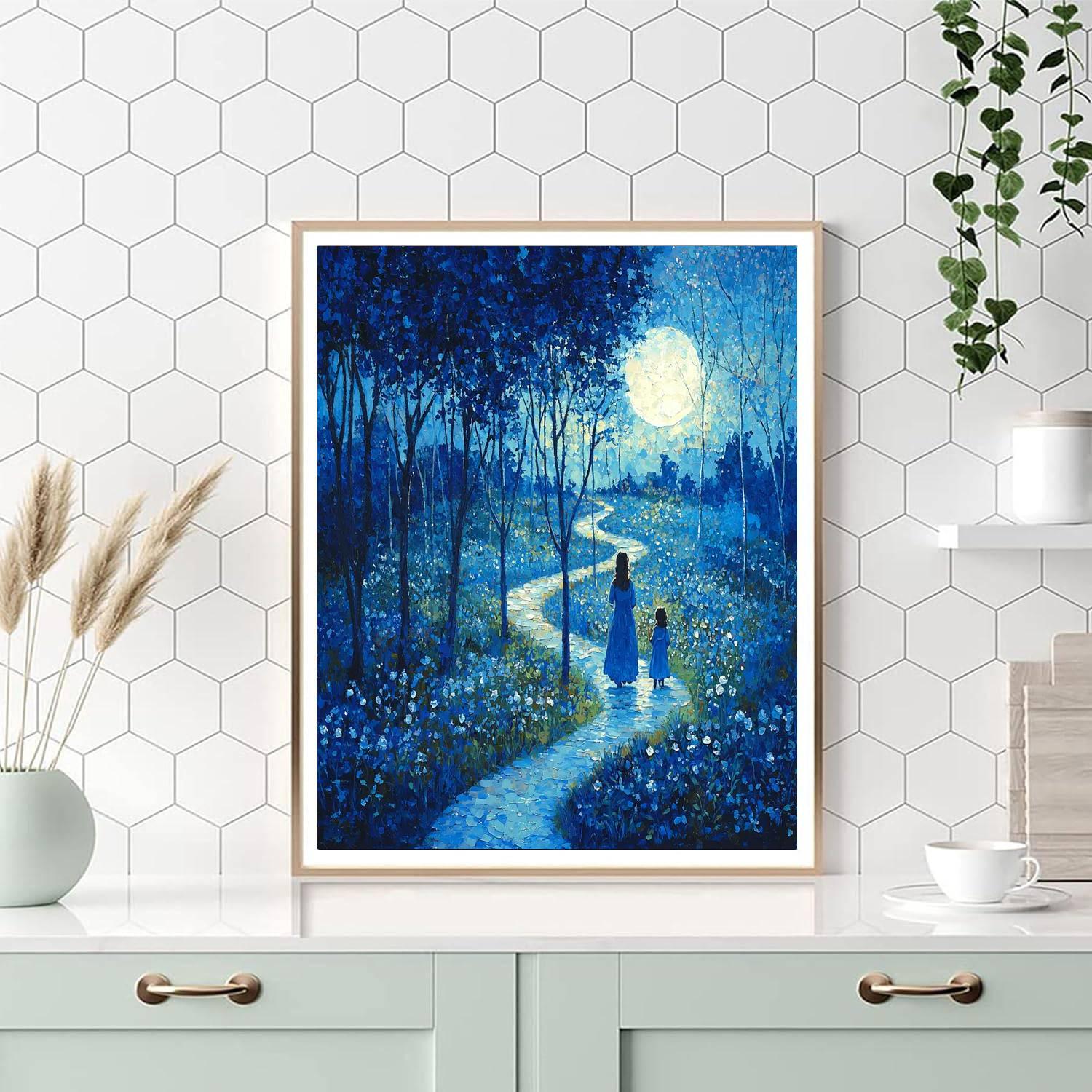 Moonlit Path Paint By Numbers