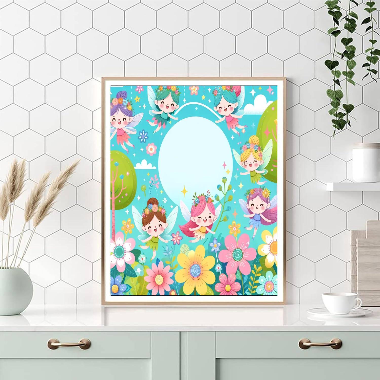 Playful Fairy Friends Paint By Number