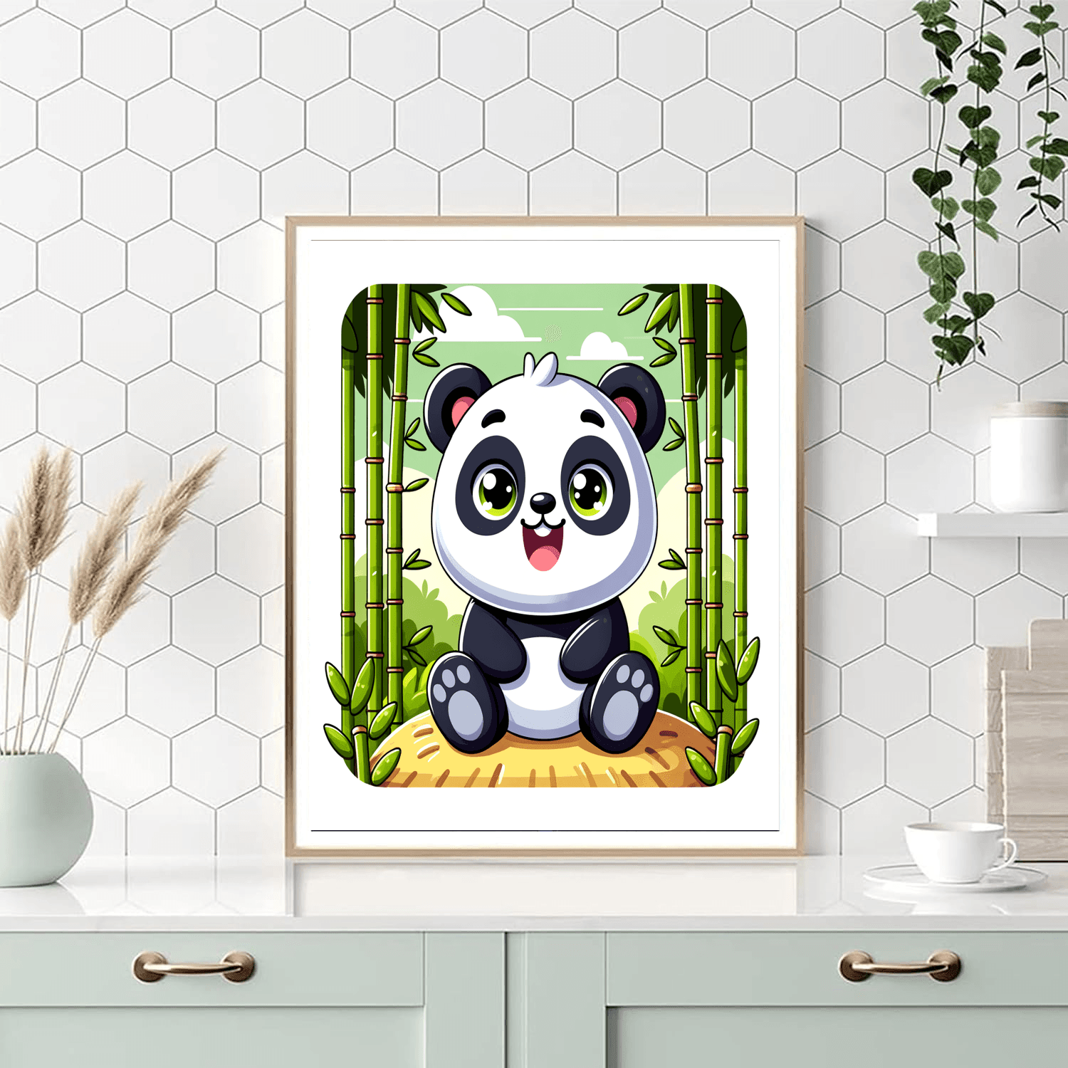 Happy Panda Adventure Paint By Color