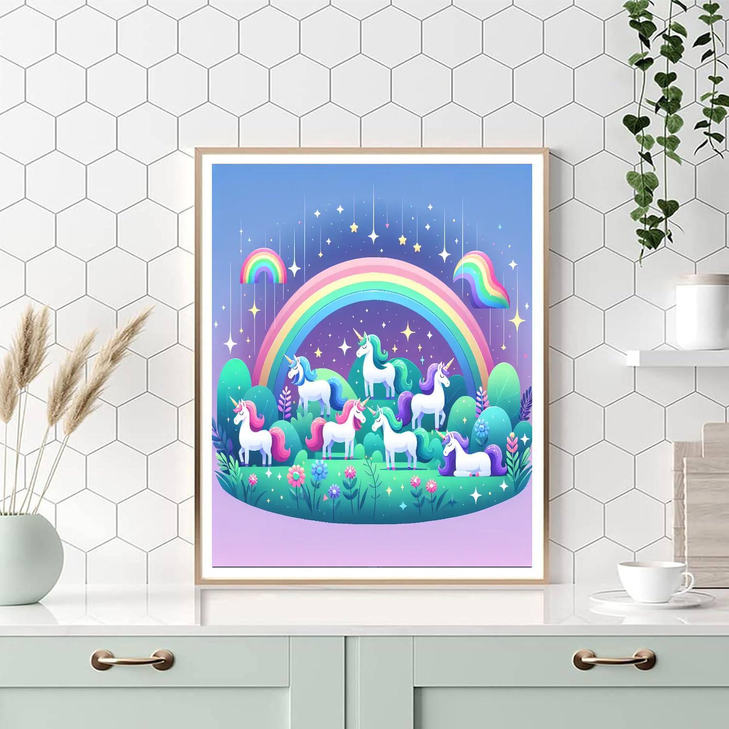 Dreamland Unicorn Gala Painting Number Kit