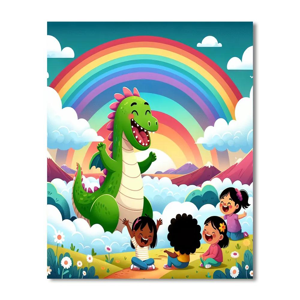 Dreamland Journey Paint By Numbers Art