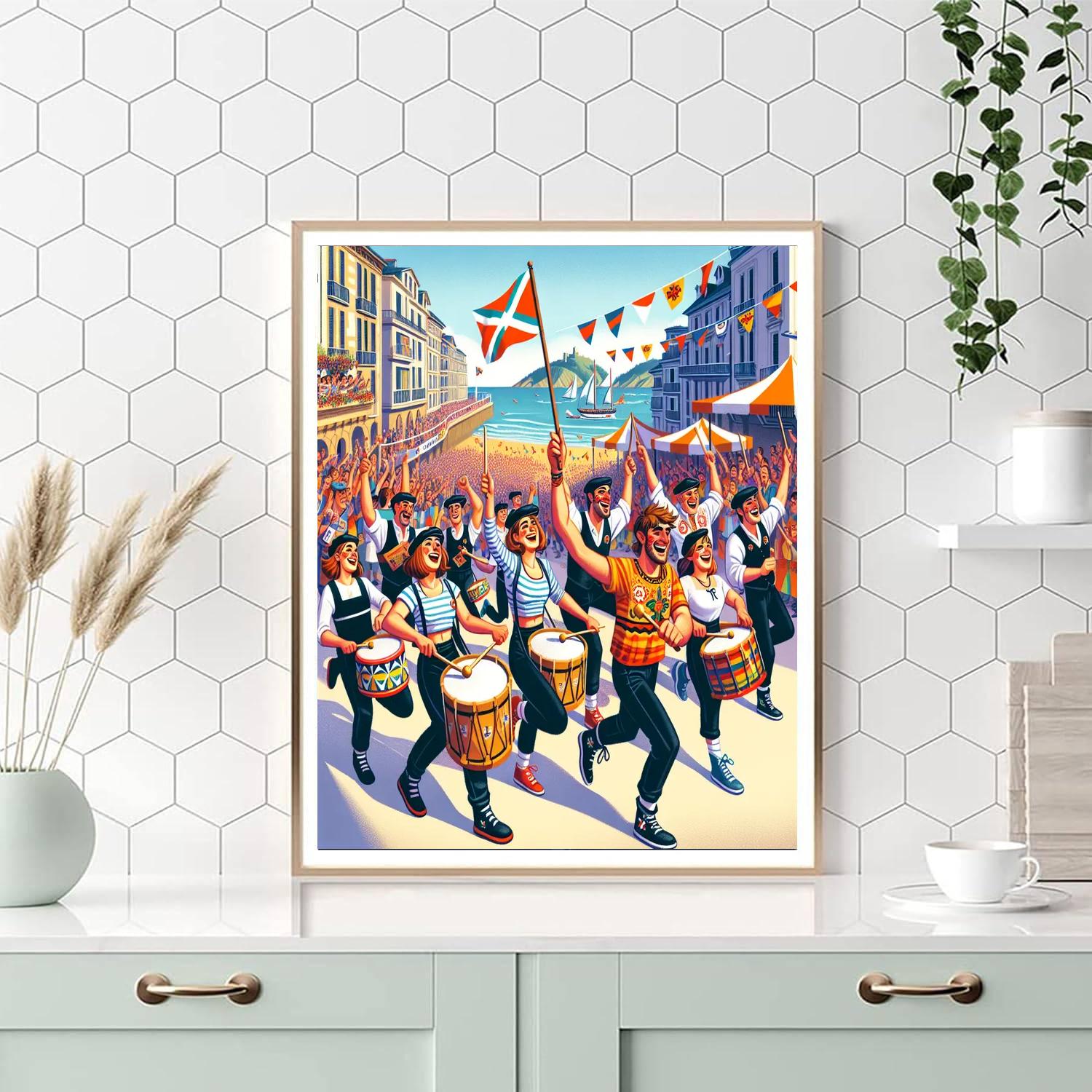 Día De San Sebastián - San Sebastián Numbered Painting Kits