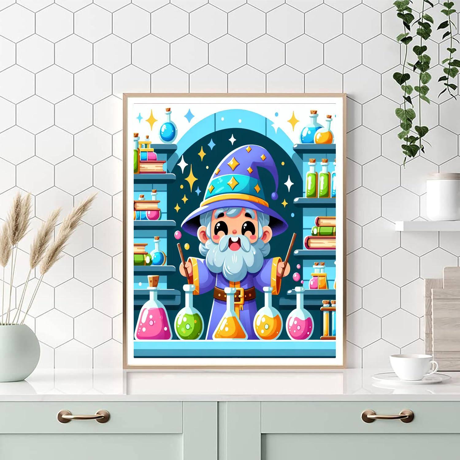 Magic Potion Laboratory Numbered Painting Kits