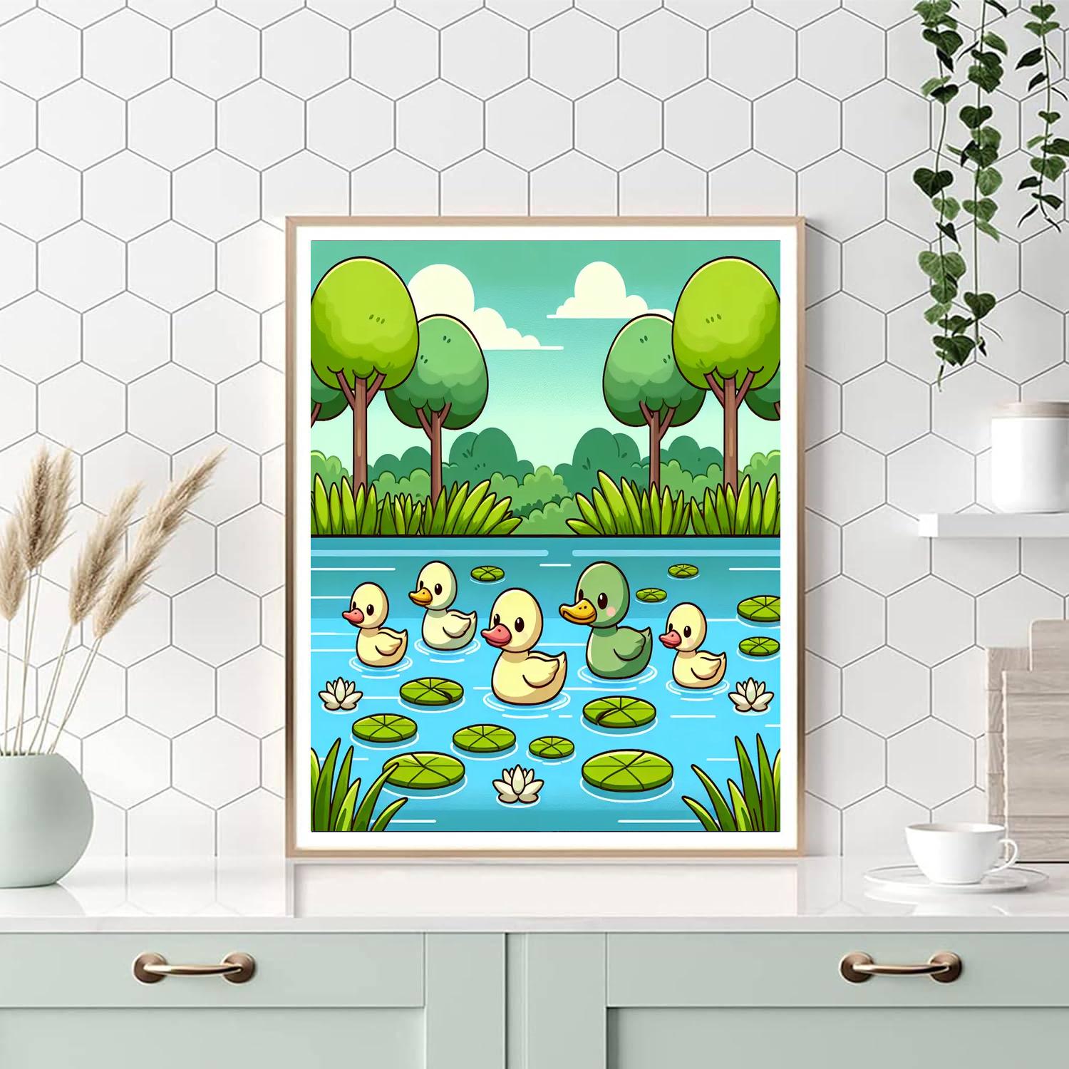 Quiet Quackers Numbered Painting Kits