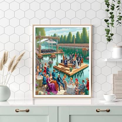 Henley Festival - Henley-on-thames Paint By Numbers Art