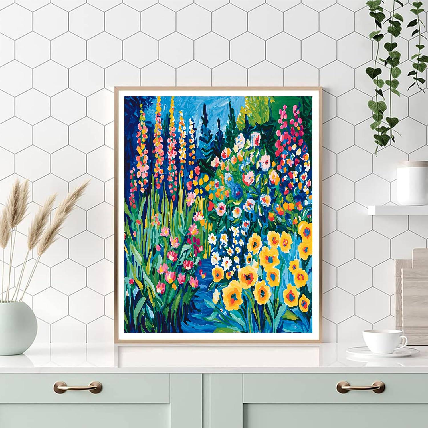Henri Matisse Inspired Joyous Blooms  Paint By Numbers Kits